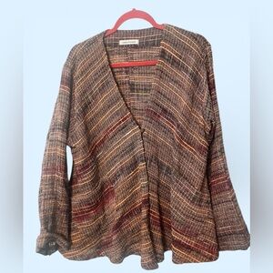Yasuko Kurisaka Handwoven Jacket